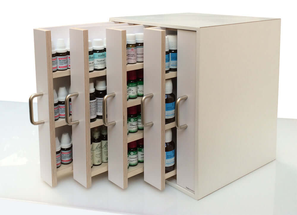 Homöopathie Schubladenschrank - stehend - flexibel